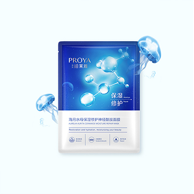 AG庄闲海月水母保湿修护神经酰胺面膜
